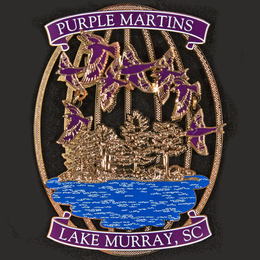 Lake Murray Ornament - Purple Martins