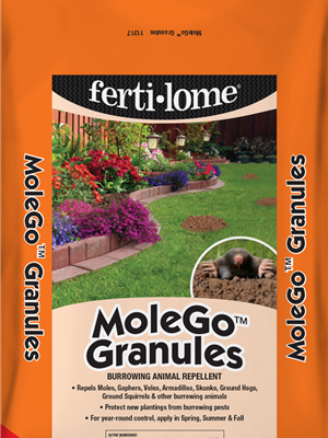 Fertilome MoleGo Granules 10lbs